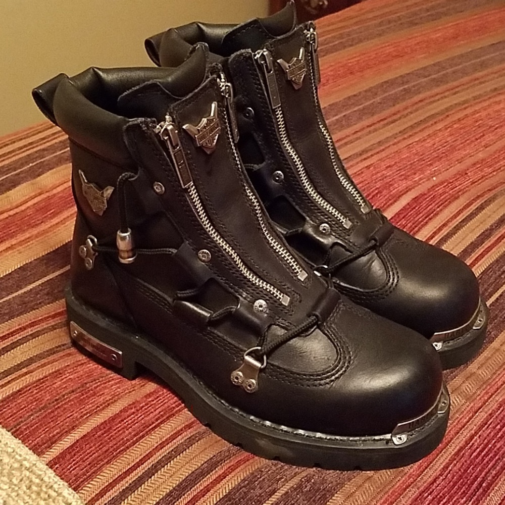 Harley-Davidson biker boots